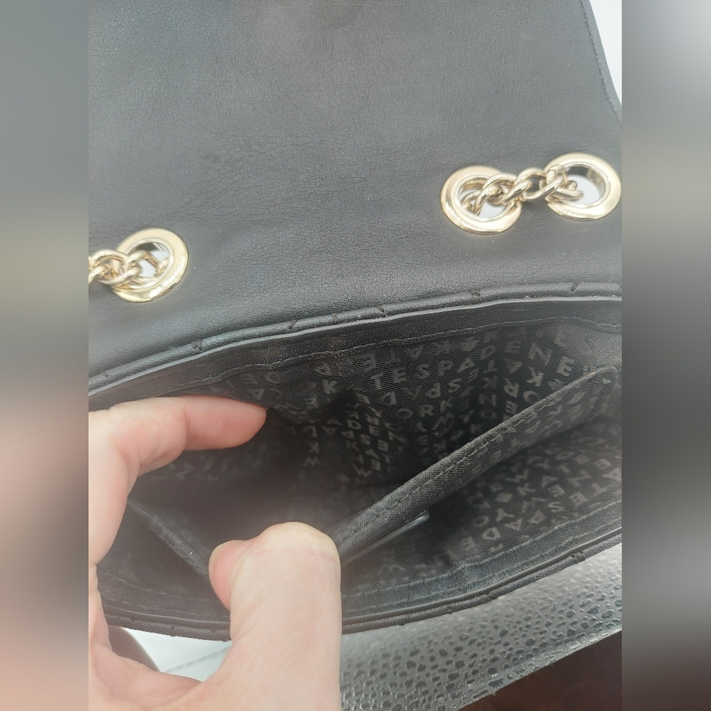 Kate spade quilted leather crossbody retail 399 - Picture 2 of 8
